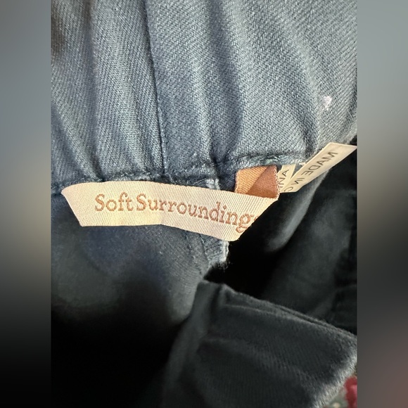 Soft Surroundings Blue Metro Leggings Pant Medium, Soft Surrounding Navy - Picture 9 of 10